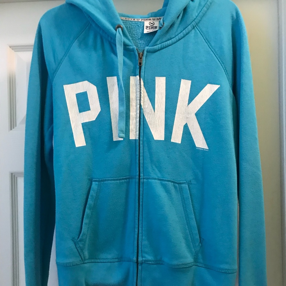 PINK zipper Sweatshirt